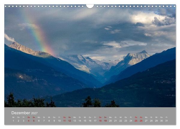 Produktbild: TMB - Mont Blanc (Wandkalender 2027 DIN A3 quer), CALVENDO Monatskalender