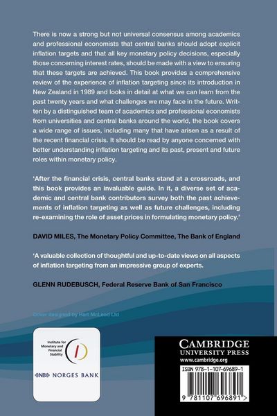Produktbild: Twenty Years of Inflation Targeting