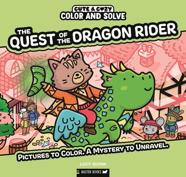 Produktbild: Color and Solve: The Quest of the Dragon Rider