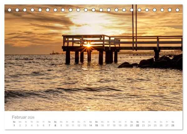 Produktbild: Gr&ouml;mitz - Ostseebad an der Sonnenseite (Tischkalender 2026 DIN A5 quer), CALVENDO Monatskalender