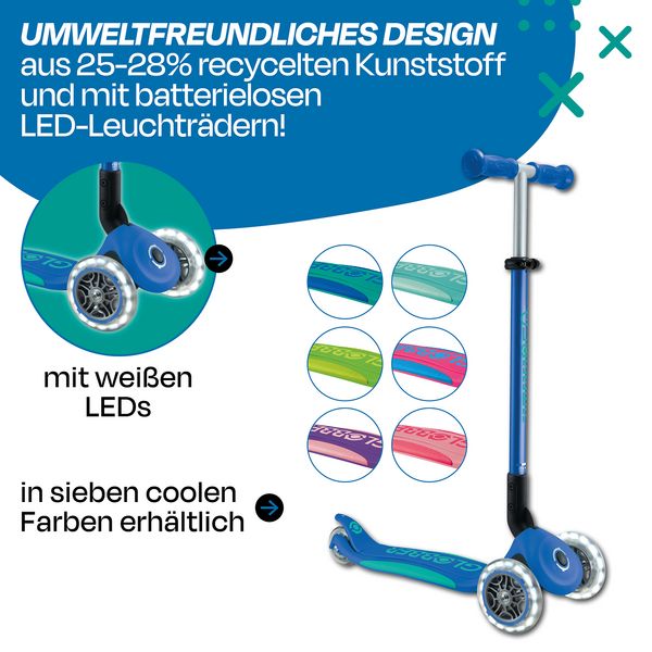 Produktbild: GLOBBER ELITE LIGHTS dunkelblau