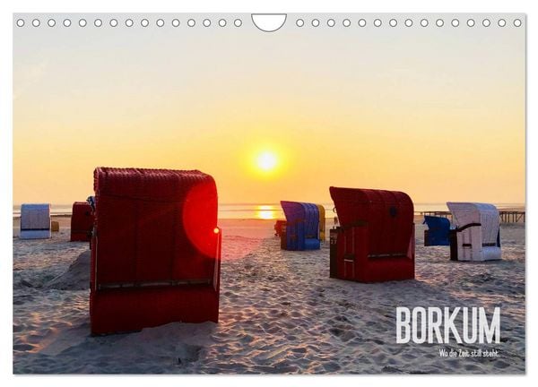 Produktbild: Borkum - Wo die Zeit still steht. (Wandkalender 2026 DIN A4 quer), CALVENDO Monatskalender