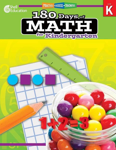 Produktbild: 180 Days of Math for Kindergarten