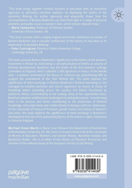 Produktbild: Barbara Bodichon&rsquo;s Epistolary Education