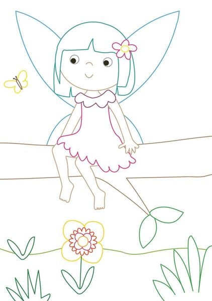 Produktbild: Ausmalbilder f&uuml;r Kita-Kinder: Mein erstes gro&szlig;es Zauber-Malbuch: Feen & Einh&ouml;rner
