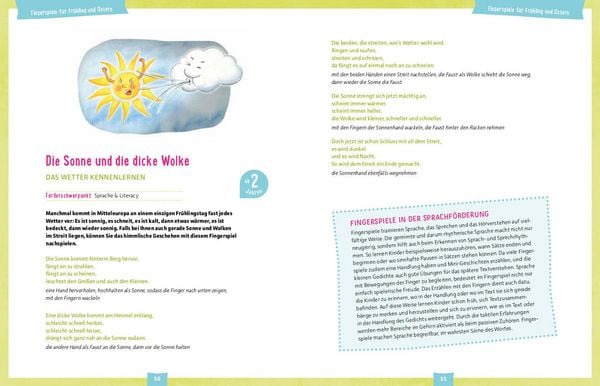 Produktbild: Die allersch&ouml;nsten Fingerspiele f&uuml;r das ganze Jahr