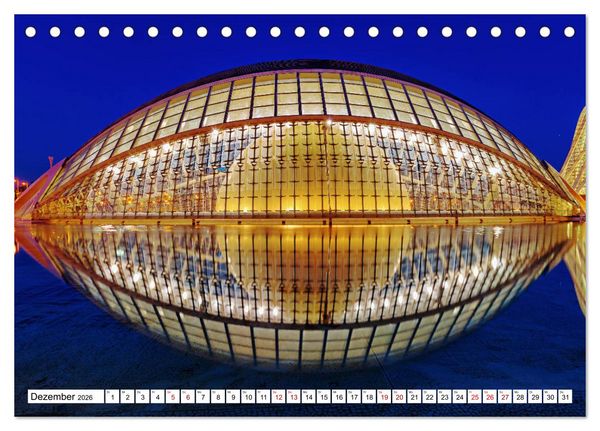 Produktbild: Impressionen moderner Baukunst (Tischkalender 2026 DIN A5 quer), CALVENDO Monatskalender