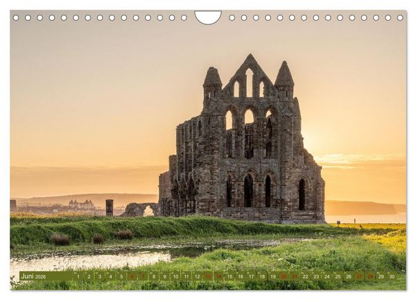 Produktbild: Yorkshire - Dales und Coast (Wandkalender 2026 DIN A4 quer), CALVENDO Monatskalender