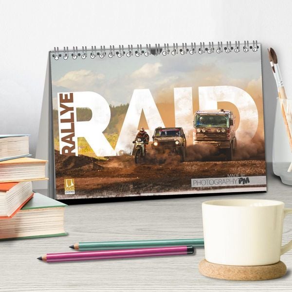Produktbild: RALLYE RAID (Tischkalender 2026 DIN A5 quer), CALVENDO Monatskalender