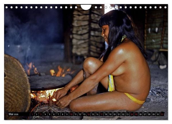 Produktbild: XINGU - Fluss der Menschenwesen (Wandkalender 2026 DIN A4 quer), CALVENDO Monatskalender