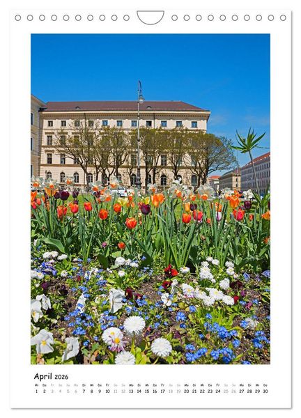 Produktbild: Liebenswertes M&uuml;nchen - Stilisierte Fotografien (Wandkalender 2026 DIN A4 hoch), CALVENDO Monatskalender