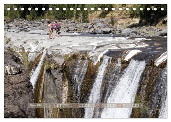 Produktbild: La R&eacute;union - Bergweh &reg; (Tischkalender 2026 DIN A5 quer), CALVENDO Monatskalender
