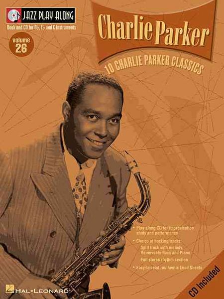 Produktbild: Charlie Parker - Jazz Play-Along Volume 26 Book/Online Audio