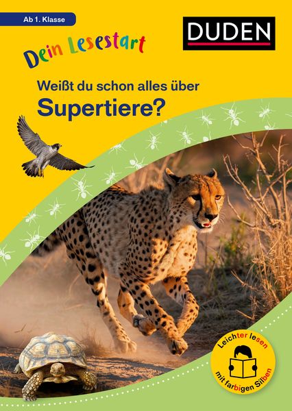 Produktbild: Dein Lesestart: Wei&szlig;t du schon alles &uuml;ber Supertiere? Ab 1. Klasse
