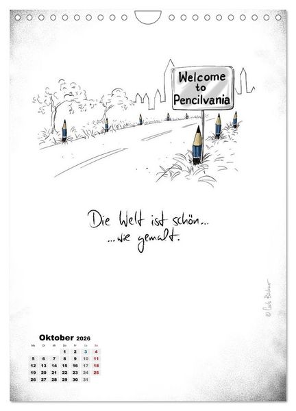 Produktbild: NEUES JAHR, NEUER SPASS... (Wandkalender 2026 DIN A4 hoch), CALVENDO Monatskalender