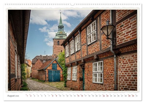 Produktbild: Malerisches L&uuml;neburg (hochwertiger Premium Wandkalender 2026 DIN A2 quer), Kunstdruck in Hochglanz