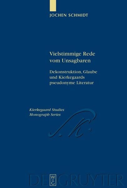 Produktbild: Vielstimmige Rede vom Unsagbaren