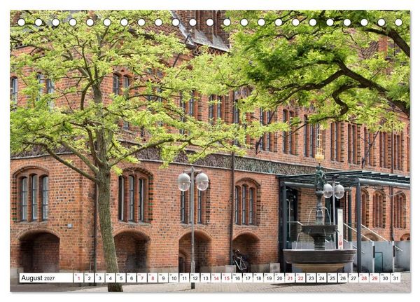 Produktbild: Hannover - Momente einer Reise (Tischkalender 2027 DIN A5 quer), CALVENDO Monatskalender
