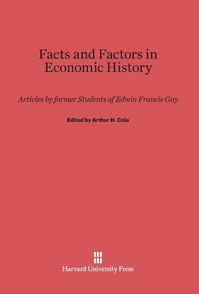 Produktbild: Facts and Factors in Economic History