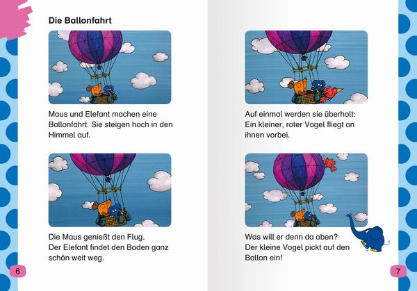 Produktbild: Ich lese Bildergeschichten Die Maus: Abenteuer mit der Maus