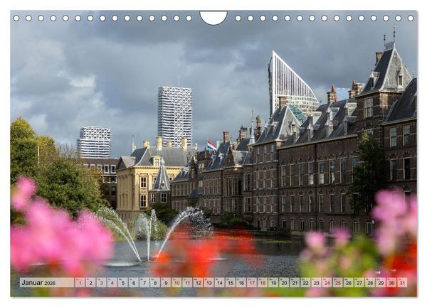 Produktbild: Den Haag - k&ouml;nigliche Stadt am Meer (Wandkalender 2026 DIN A4 quer), CALVENDO Monatskalender