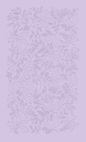 Produktbild: B&iacute;blia Sagrada ACF Slim, Capa dura de luxo lavanda, Jardim, Leitura Perfeita