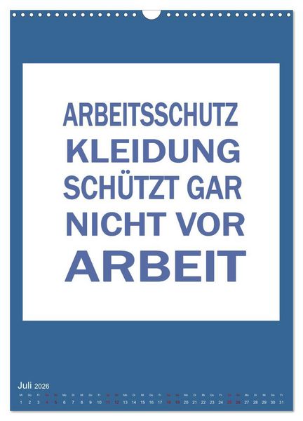 Produktbild: Memo an mich (Wandkalender 2026 DIN A3 hoch), CALVENDO Monatskalender
