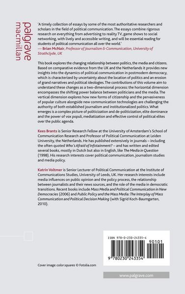 Produktbild: Political Communication in Postmodern Democracy