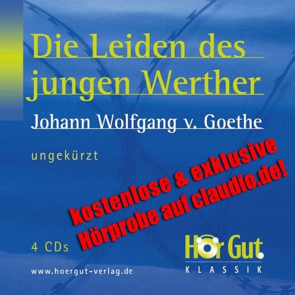 Produktbild: Die Leiden des jungen Werther - kostenlose & exklusive H&ouml;rprobe