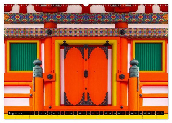 Produktbild: Kyotos Tempel - Bilder aus Japan (hochwertiger Premium Wandkalender 2026 DIN A2 quer), Kunstdruck in Hochglanz