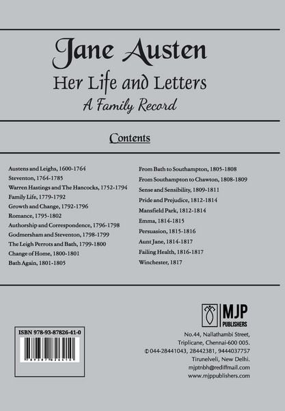Produktbild: Jane Austen Her Life and Letters A Family Record