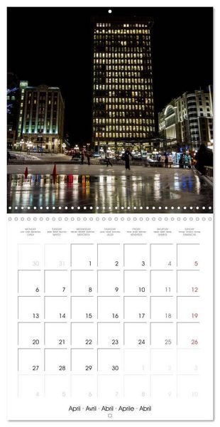 Produktbild: Qu&eacute;bec (Calendrier mural carr&eacute; 2026 30x30 cm) Calendrier double avec une page pour vos prises de notes