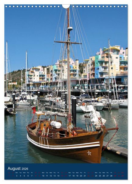 Produktbild: Pure Algarve (Wall Calendar 2026 DIN A3 portrait), CALVENDO 12 Month Wall Calendar