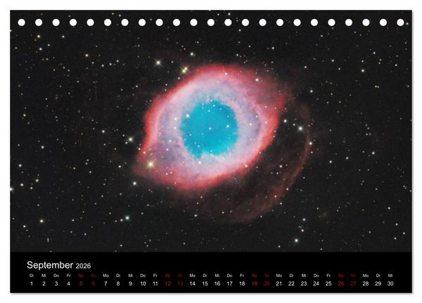 Produktbild: Beeindruckendes Universum (Tischkalender 2026 DIN A5 quer), CALVENDO Monatskalender