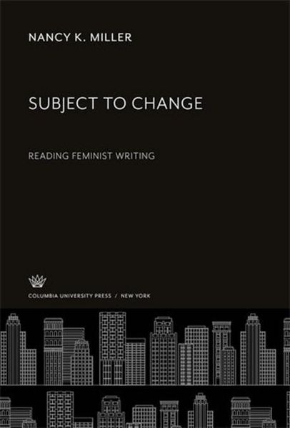 Produktbild: Miller, N: Subject to Change