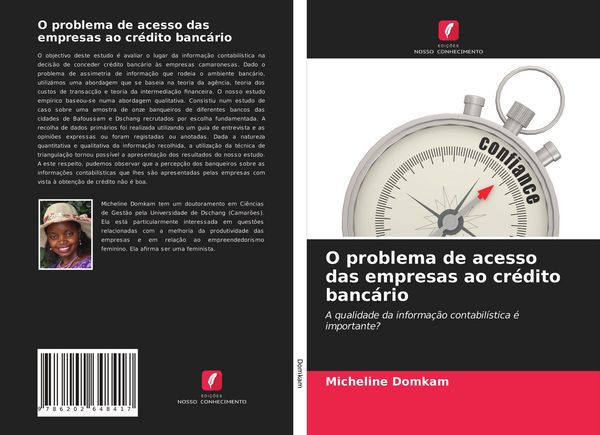 Produktbild: O problema de acesso das empresas ao cr&eacute;dito banc&aacute;rio