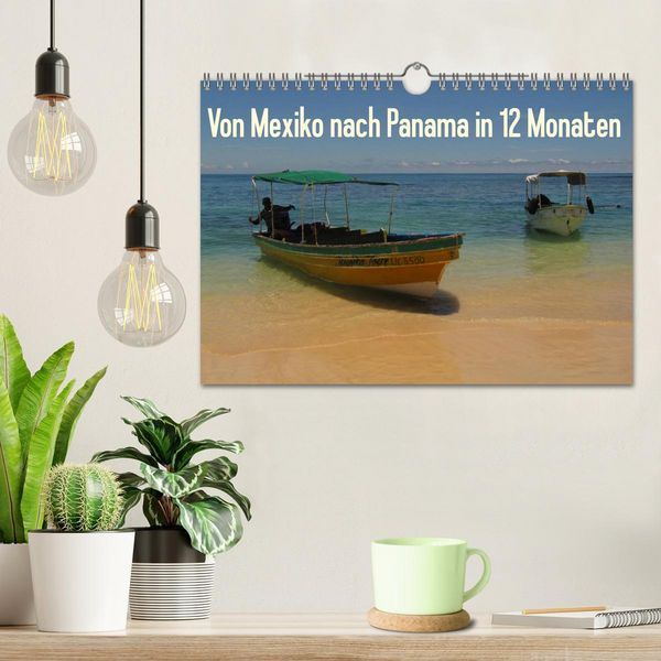Produktbild: Von Mexiko nach Panama in 12 Monaten (Wandkalender 2026 DIN A4 quer), CALVENDO Monatskalender