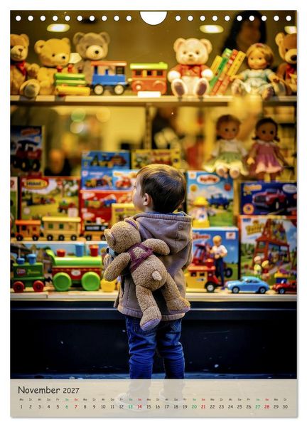 Produktbild: Mein liebster Teddy (Wandkalender 2027 DIN A4 hoch), CALVENDO Monatskalender