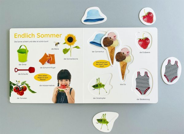 Produktbild: Erstes Lernen Puzzlebuch. Jahreszeiten