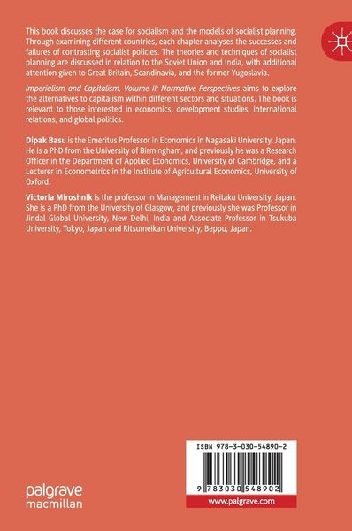 Produktbild: Imperialism and Capitalism, Volume II