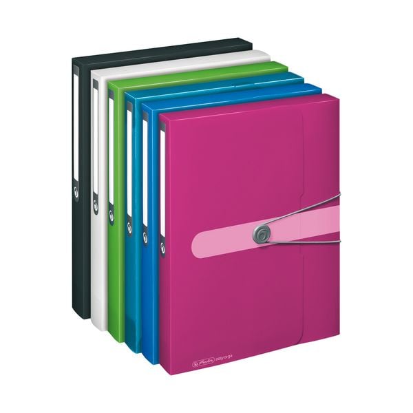 Produktbild: Herlitz Sammelbox A4 PP, Opak Beere