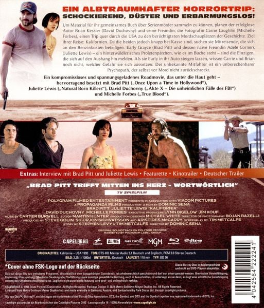 Produktbild: Kalifornia (Blu-ray)