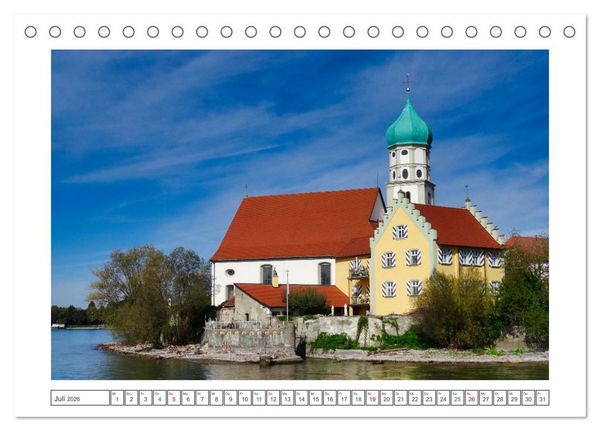 Produktbild: Willkommen im L&auml;ndle (Tischkalender 2026 DIN A5 quer), CALVENDO Monatskalender