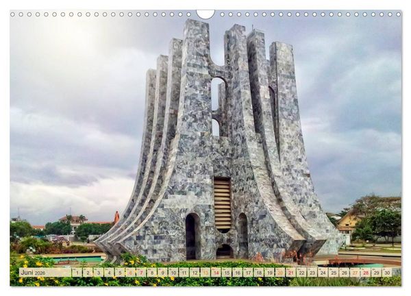 Produktbild: Reise durch Afrika - Ghana (Wandkalender 2026 DIN A3 quer), CALVENDO Monatskalender