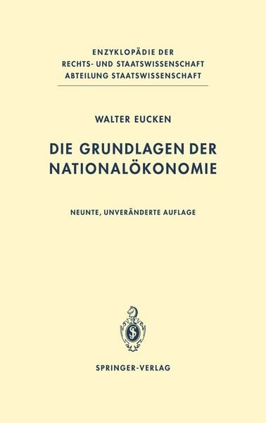 Produktbild: Die Grundlagen der National&ouml;konomie