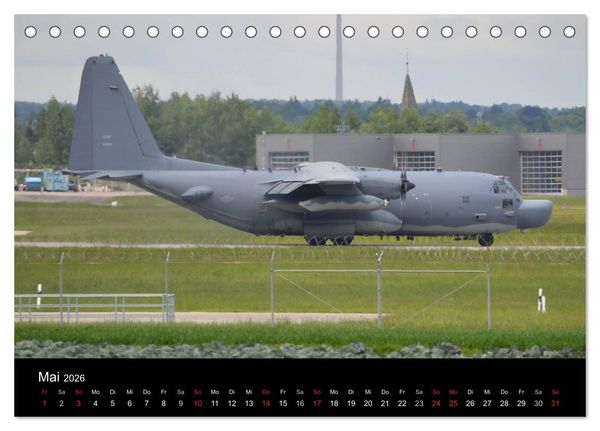 Produktbild: Milit&auml;r Air-Cargo (Tischkalender 2026 DIN A5 quer), CALVENDO Monatskalender
