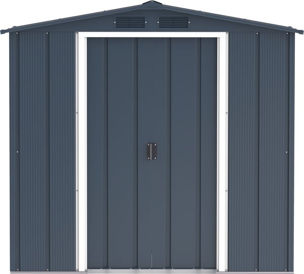 Produktbild: Metall Ger&auml;tehaus 202x113 Gartenhaus Schiebet&uuml;ren