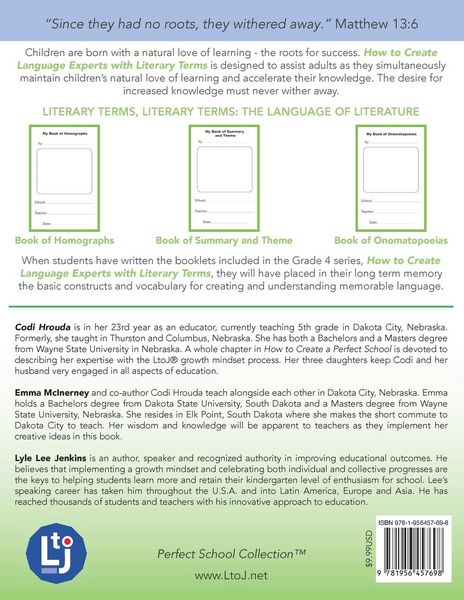 Produktbild: How to Create Language Experts with Literary Terms Grade 4