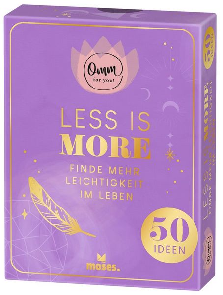 Produktbild: Omm for you Less is more