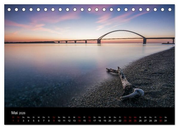 Produktbild: Ostholsteins Ostseek&uuml;ste (Tischkalender 2026 DIN A5 quer), CALVENDO Monatskalender